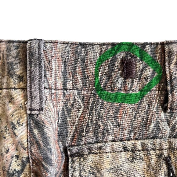 Cabela’s Mossy Oak Brush Cargo Camo Hunting Pants Size 36 Mens Outdoor Gear - Picture 11 of 15